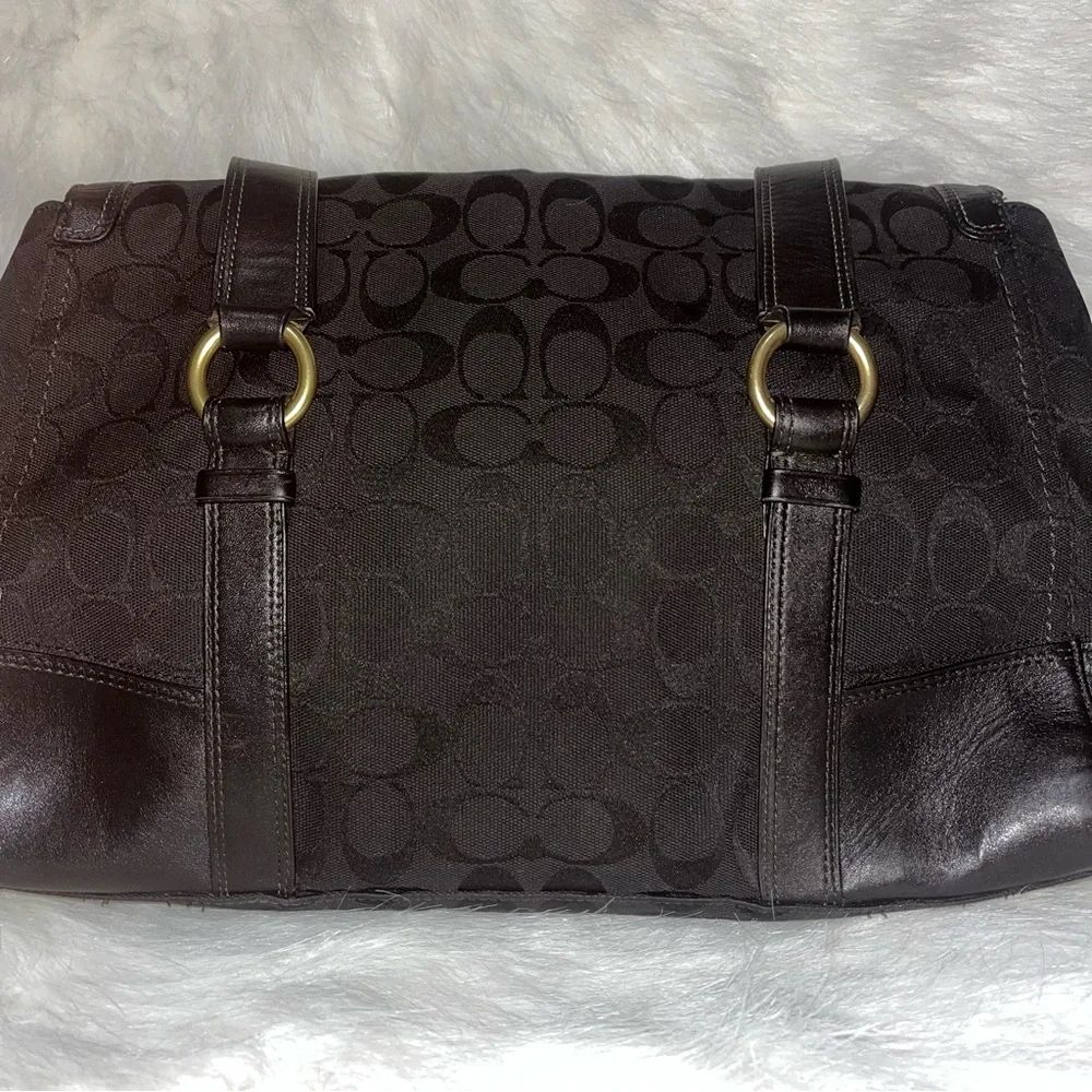 Coach Vintage Satchel With Gold Hardware - Picture 5 of 10